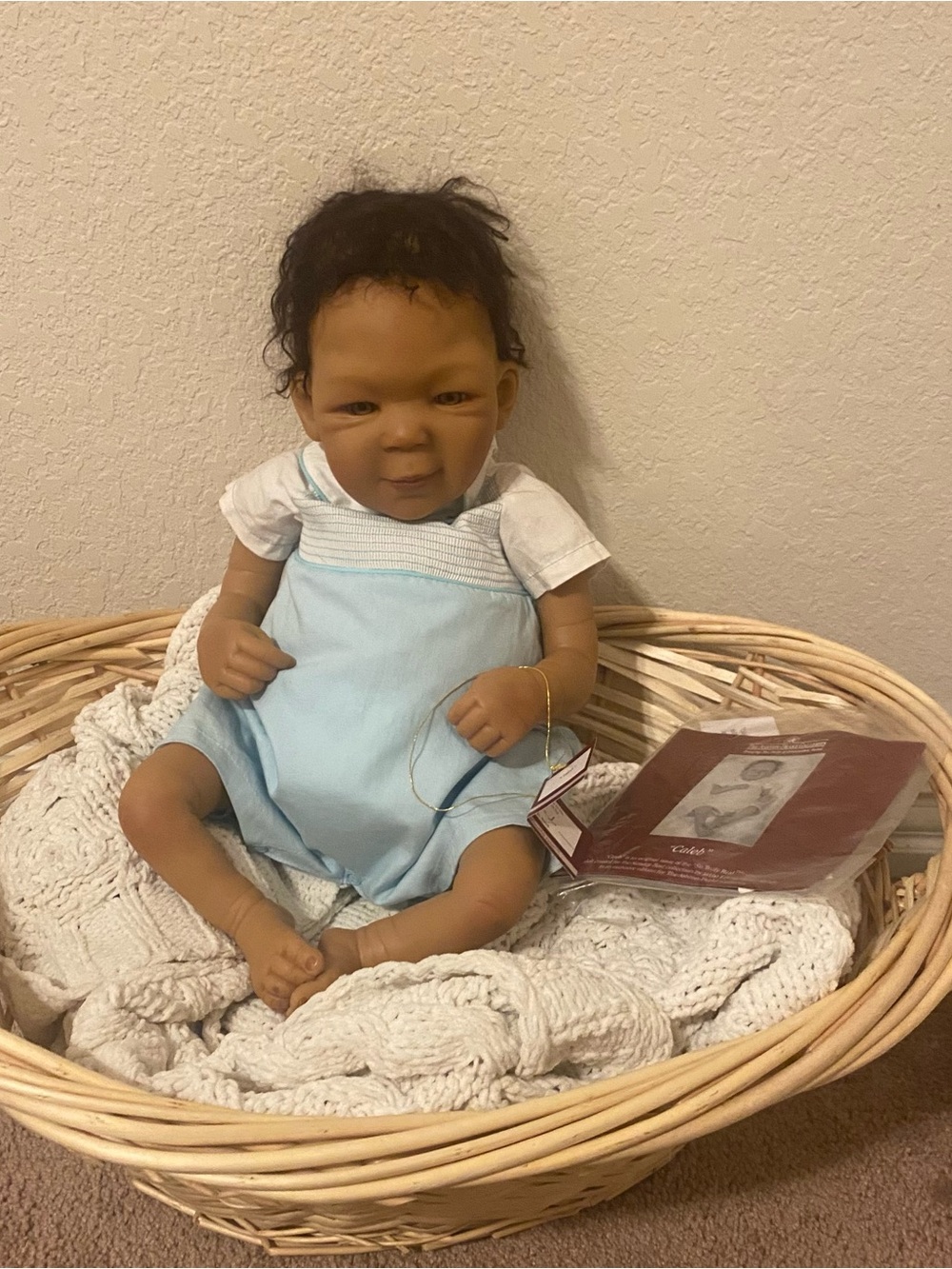 Ashton Drake Caleb Baby Doll by Lorna Miller Sands